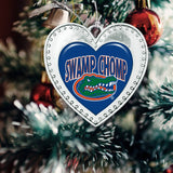 Florida Gators Heart Ornament