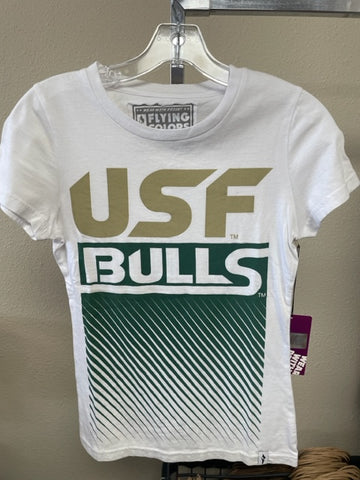 USF Bulls Women's White T'Shirt