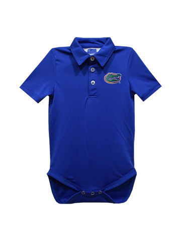 Florida Gators Embroidered Royal Solid Polo Onesie