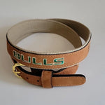 USF Bulls Men's Web Leather Belt