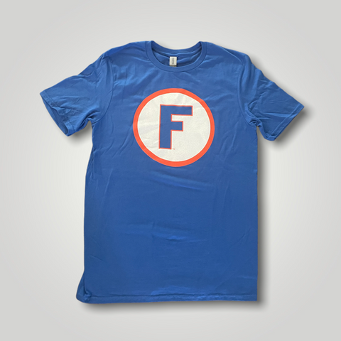 Florida Gators Unisex Blue Vintage "F" Logo T'Shirt