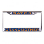 Gator Grandmother Metal Inlaid License Frame
