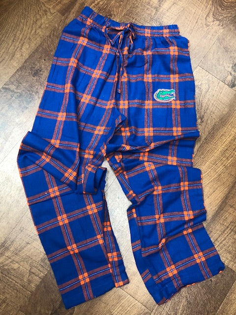 Orange flannel pajama pants deals