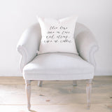 18" This Home Runs on Love Pillow Cover and Insert