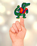 on the Bayou - Florida gators inspired jersey tie dye waterproof stickers: Single stickers