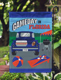 Florida Gators "Gameday In Florida" Burlap Garden Flag