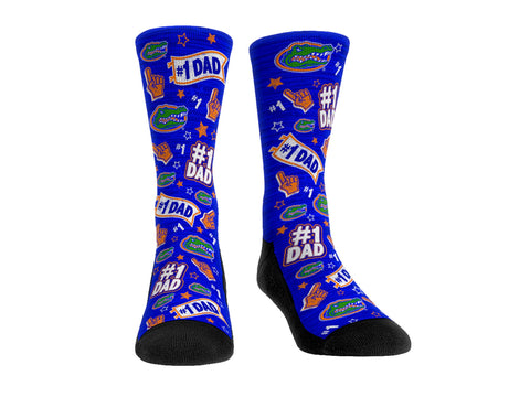 Florida Gators #1 Dad Socks