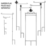 Florida Gators "Gameday In Florida" Burlap Garden Flag