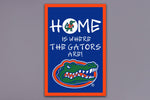 Florida Gator Home Is Where...Garden Flag