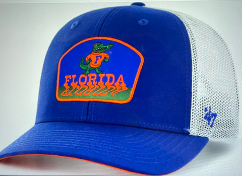 Florida Gators Vintage Royal Factor Trucker Hat