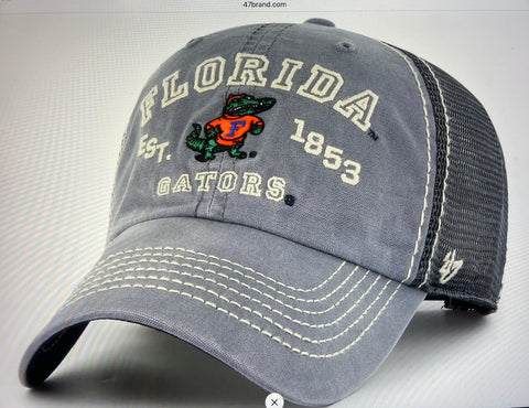 Florida Gators Vintage Decatur Clean Up Trucker Hat