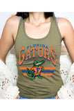 FLORIDA GATORS RACERBACK GRAPHIC TANK TOPS