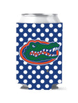 Florida Gators Blue Polka Dot Can Hugger