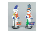 Florida Gators Wood Chunky Snowman