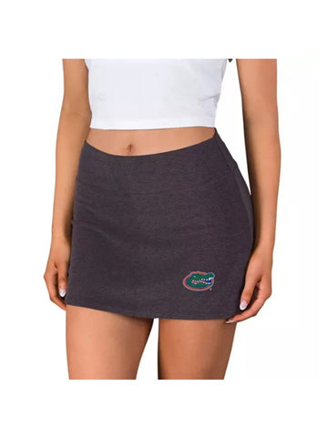 Florida Gators Women's Heathered Dark Grey Skort