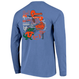 Florida Gators Unisex "Through the Years" Long Sleeve T'Shirt