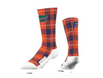 Florida Gators Plaid Socks