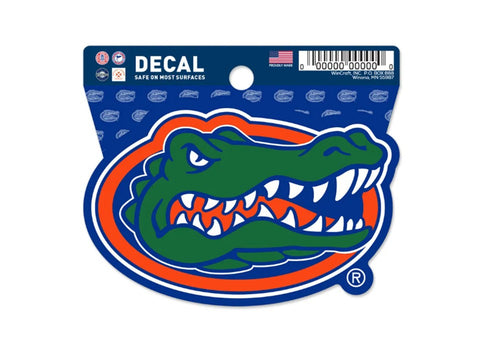Florida Gator Head 3x4 Clean Cut Decal