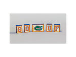 Florida Gators "GO UF" Block Set