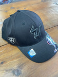 USF Bulls Black Poly One-Fit Hat