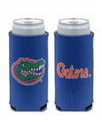 Florida Gator Slim Can Logo Can Cooler