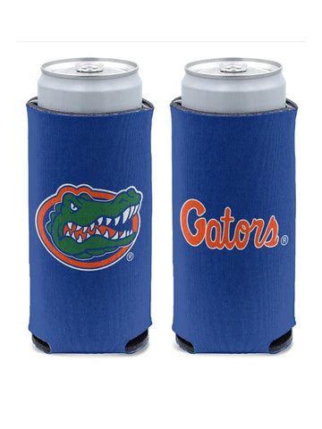 Florida Gator Slim Can Logo Can Cooler