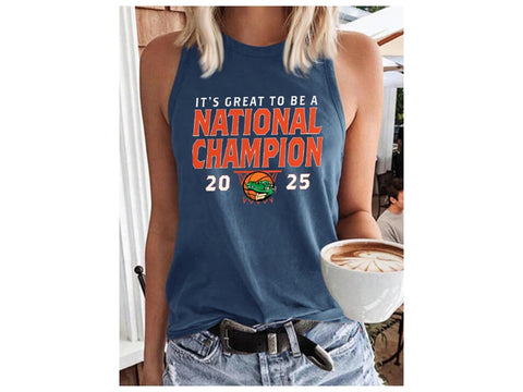 Women's National Championship Crew Neck Tank