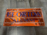 Florida Gators Alumni Orange License Plate