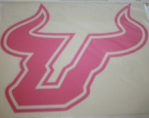 USF Bulls 6" Pink Logo Magnet