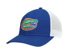 Florida Gators Royal Blue & White Trucker Hat w/ Gator Head