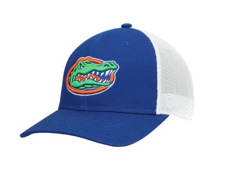 Florida Gators Royal Blue & White Trucker Hat w/ Gator Head