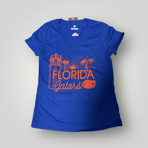 Florida Gators Women's Royal Blue Regional Drawing T'Shirt