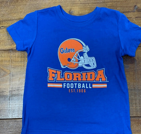 Florida Gators Toddler Royal Blue Helmet T'Shirt