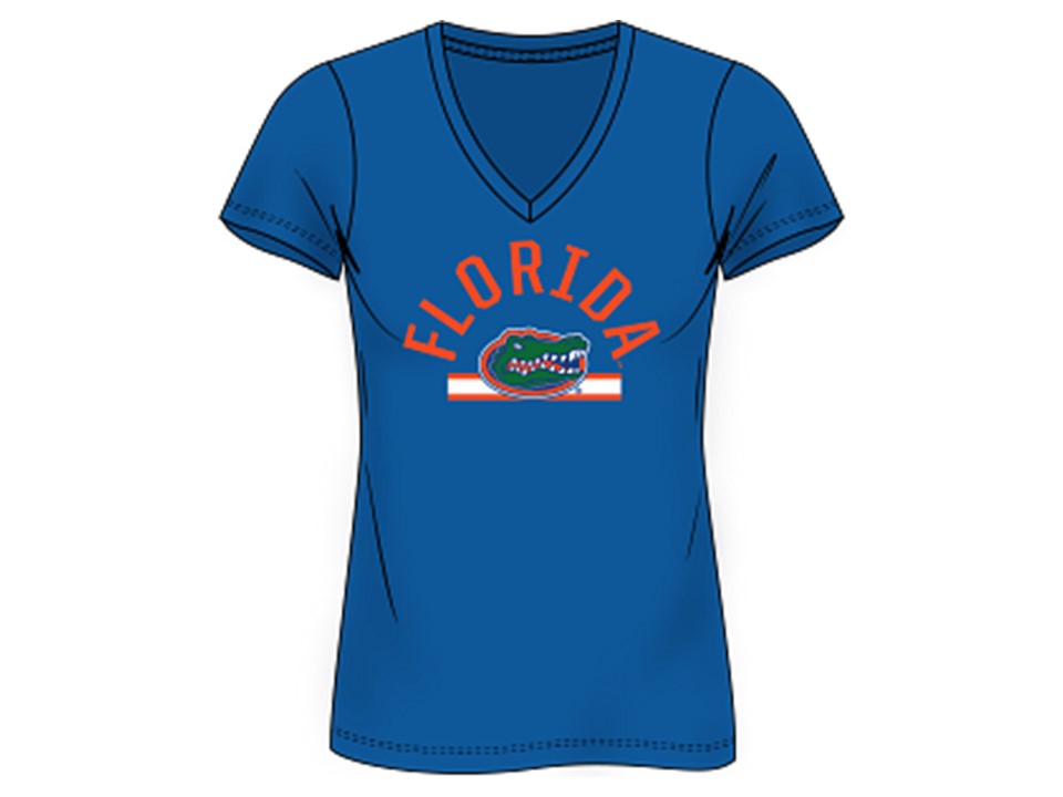 Florida Gators Women's Royal Blue Iconic Game T'Shirt Gator Haven