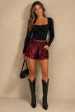 Sequin Shorts
