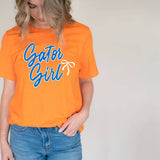 Florida Gator “Gator Girl”Orange T-Shirt