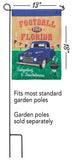 Florida Gators "Football in Florida" Burlap Garden Flag