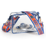 Florida Gators Bridget Clear Purse – Stadium Bag with Custom Strap