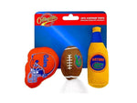 Florida Gators 3 Piece Catnip Toy Set
