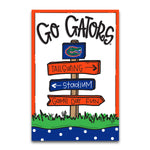 Florida Gators Garden Sign Flag