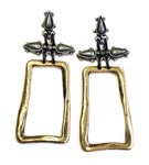 Chanour - Handmade Bronze Earrings - BRN4015