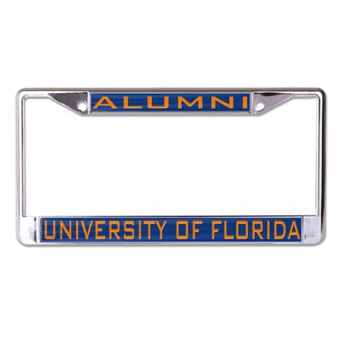 Alumni UF Inlaid Metal License Frame