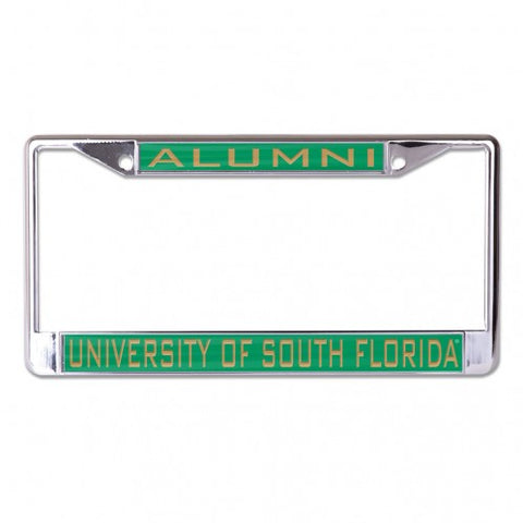 USF Alumni Metallic License Frame