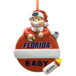 Florida Gators Baby's First Christmas Resin Ornament