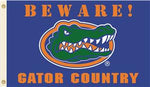 Florida "Beware Gator Country" 3X5 Flag