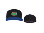 Florida Gators Black/Blue Reflex One-Fit Hat