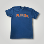 Florida Gators Unisex Heathered Blue "FLORIDA" T'Shirt