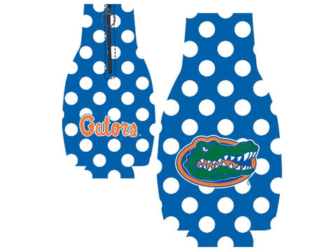 Florida Gators Blue Polka Dot Bottle Hugger
