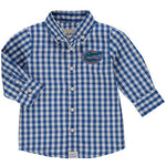 Gator "Infant" Blue & White Gingham Dress Shirt