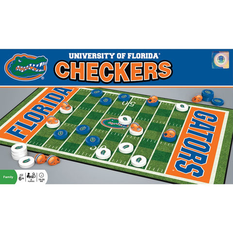 Florida Gators NCAA Checkers Set